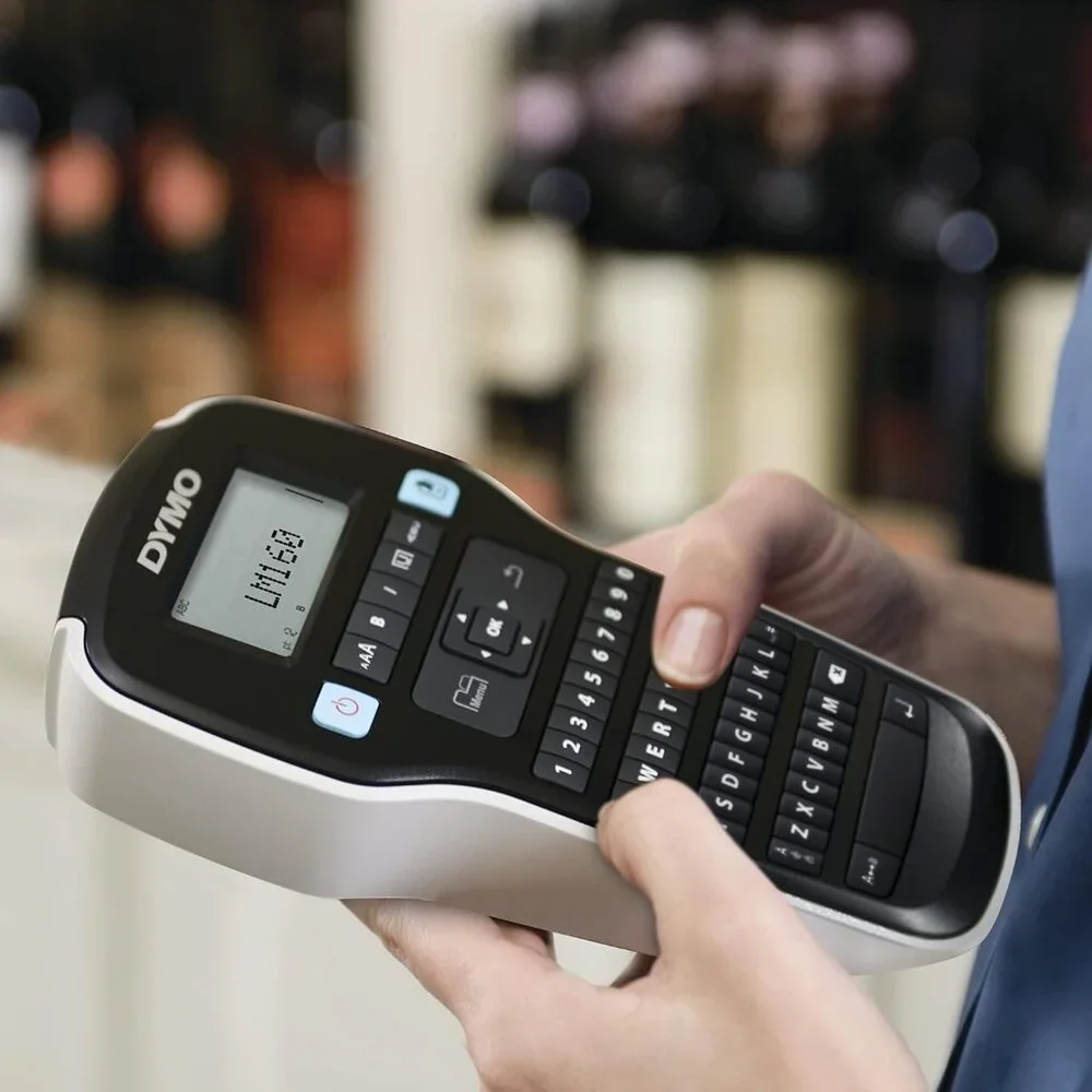 Dymo 160 Label Manager Label Maker + Dymo White/Clear 1/2